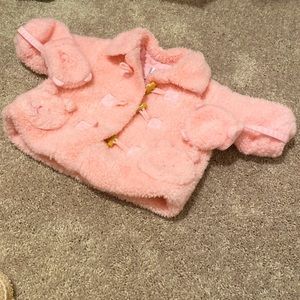 A Pink baby coat